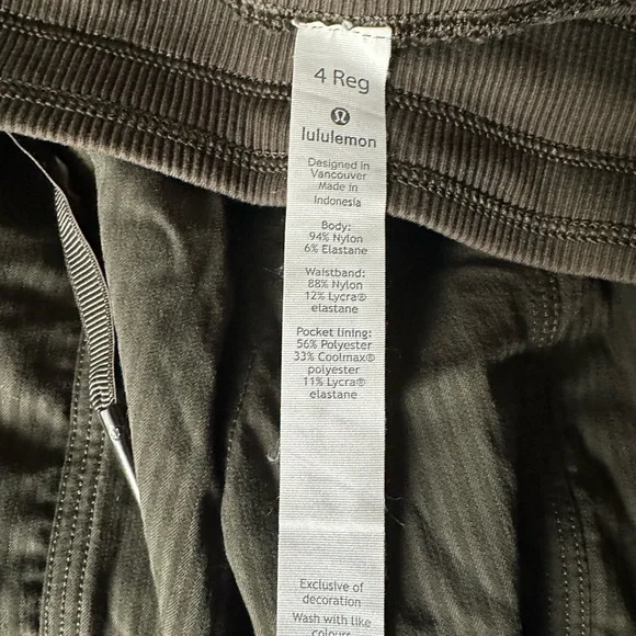 Lululemon Athletica Dark Olive Pants - Picture 7 of 7